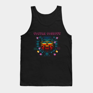 Gorilla Romance Retro Design Tank Top